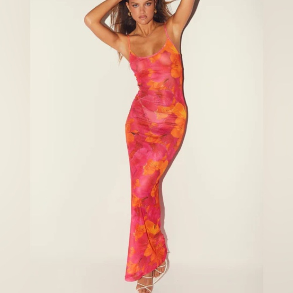 Peppermayo love on the run maxi dress
